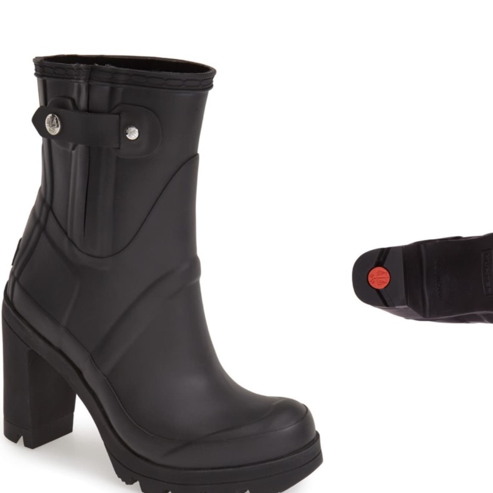 Hunter Original high heeled boot